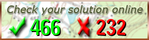 Zkontrolujte Vaše řešení
