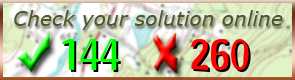 Prüfe Deine Lösung