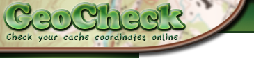  GeoTjek - Cache Coordinate Checker 	
